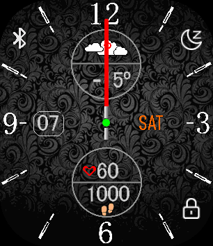 Multifunctional pointer dial