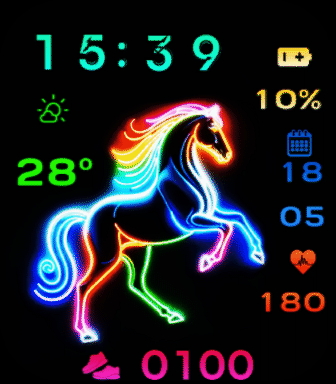 cheval neon