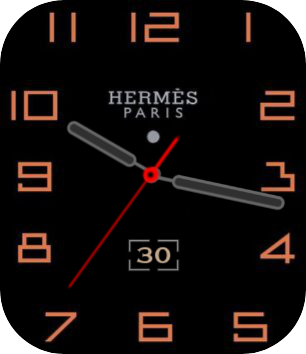 Hermes Paris Orange
