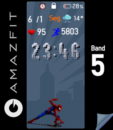 Spiderman Miband 5