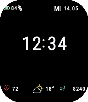 Minimal Info Roboto