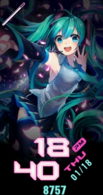 MIKU Flying Petals of Cherry Blossoms