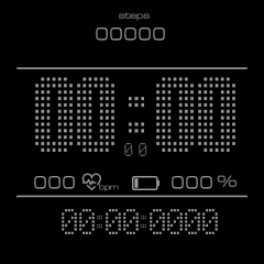 Digital Watch Face