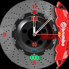 Brembo red