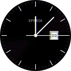 Xperia watch dark