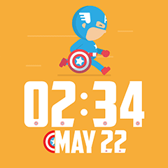 Raf27-Animated Capt-America