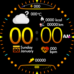 Gradient Revoluation_M416 Orange version