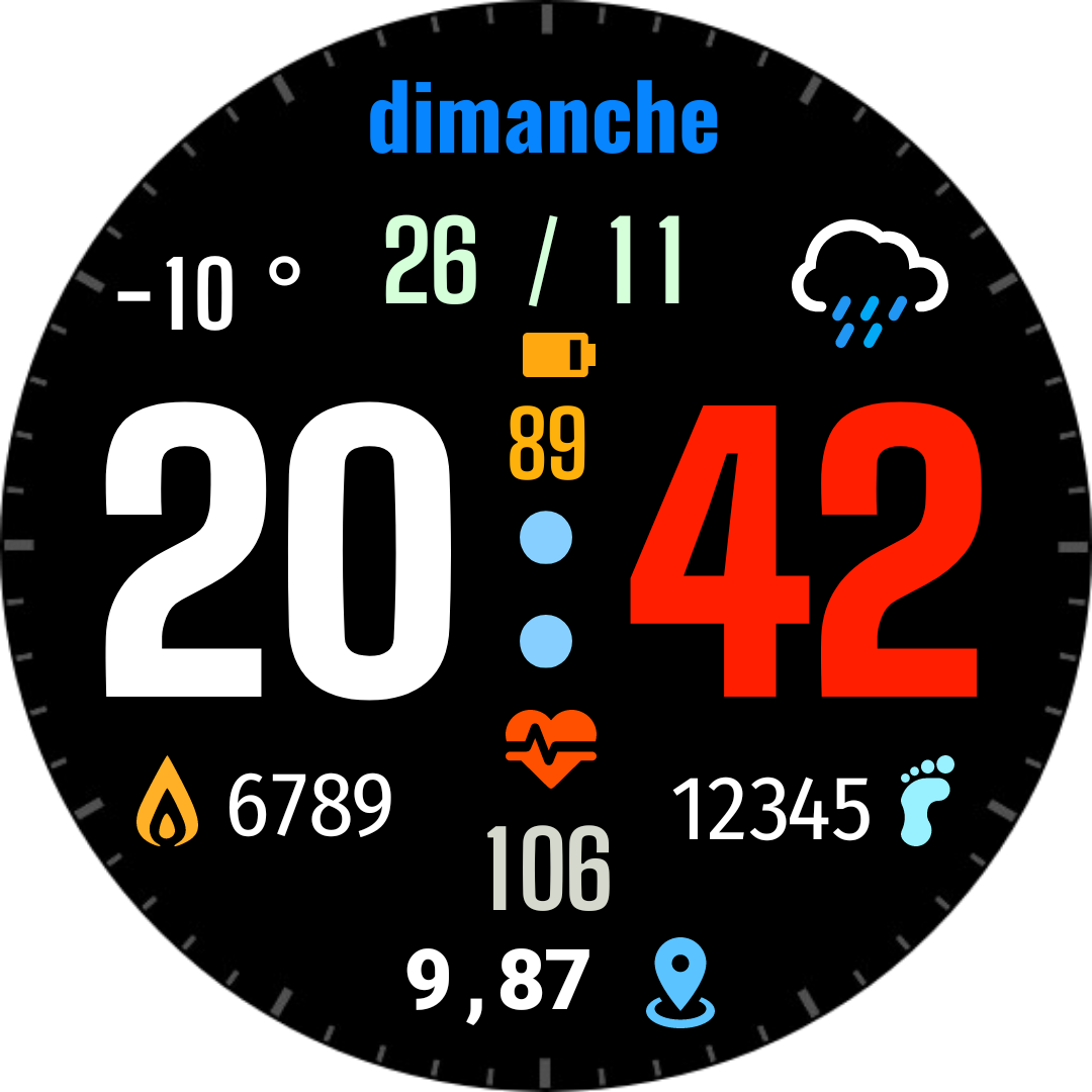 White and Red Digital NB