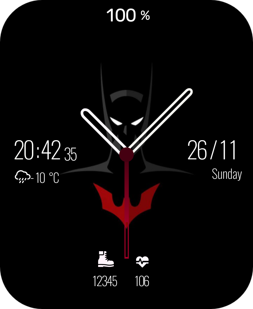 Batman by Batman.ali Haylou RS4 🇺🇦 AmazFit, Zepp, Xiaomi, Haylou
