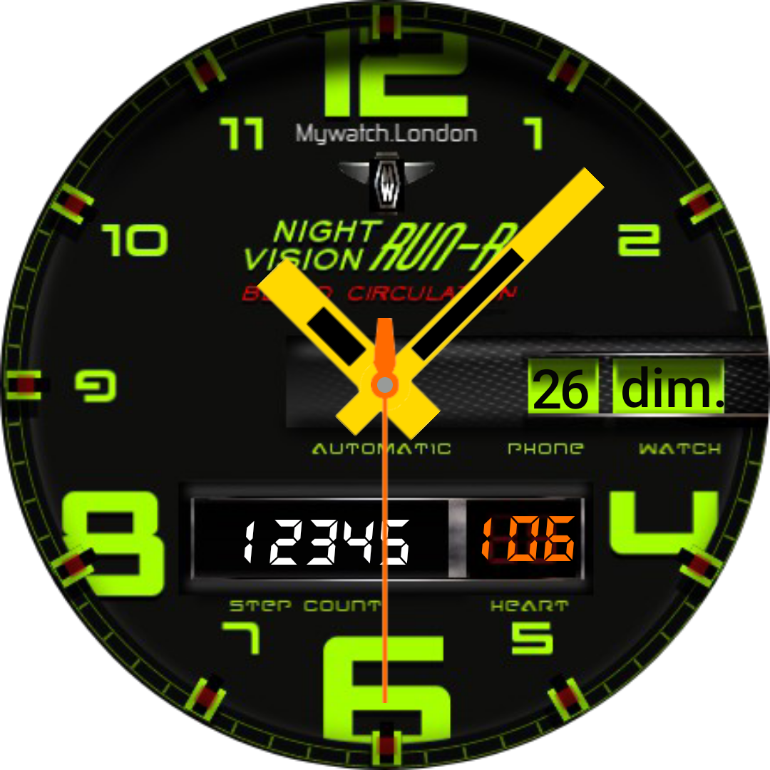 Night run r vision NB