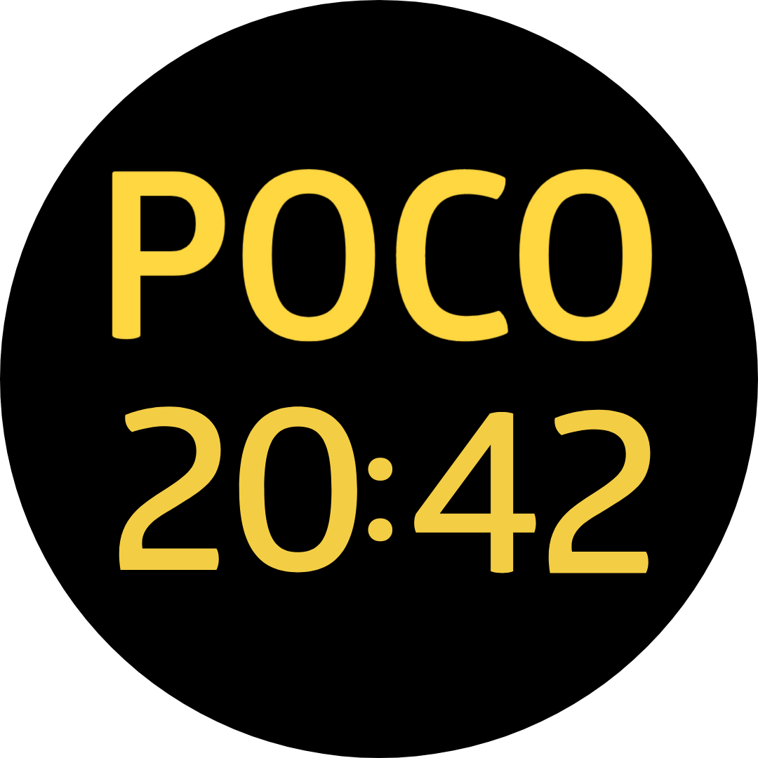 POCO Watchface Black