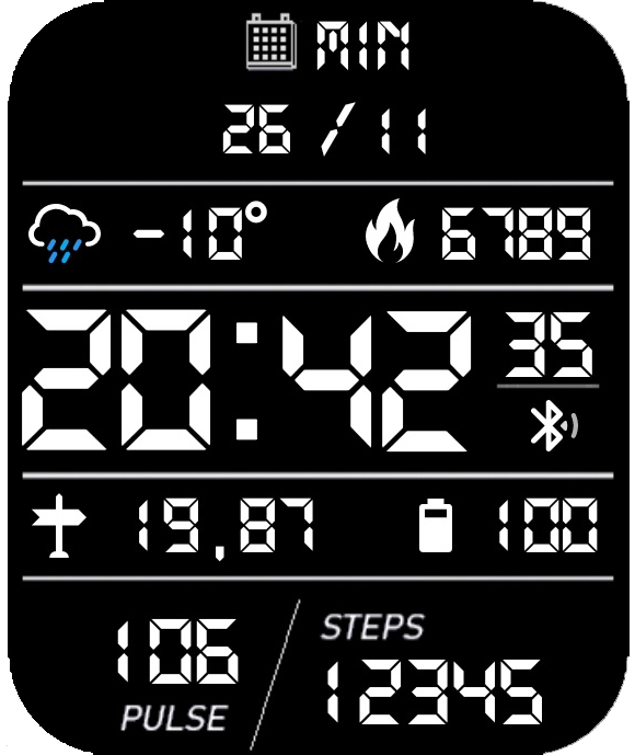 Digital Haylou Black