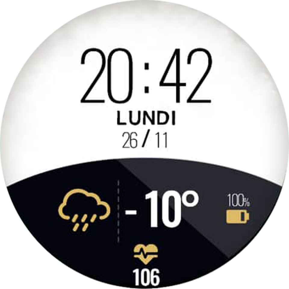Weather Watchface By Allen Design