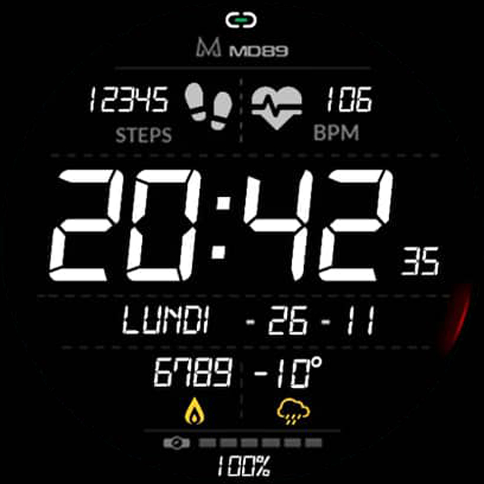 MD89 Lite Edition for Haylou Watch By Allen Design