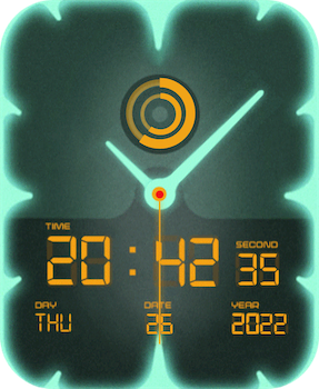 Green digital simple