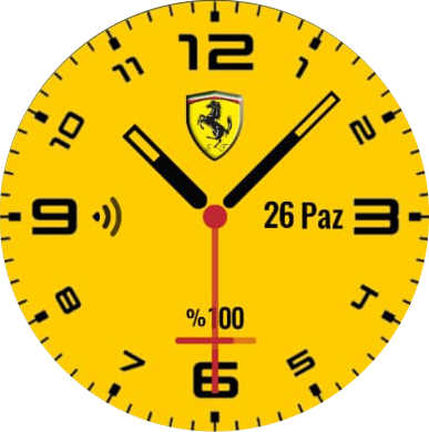 Ferrari Analog Orange