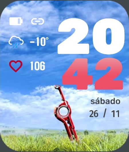 Xenoblade Chronicles Watchface