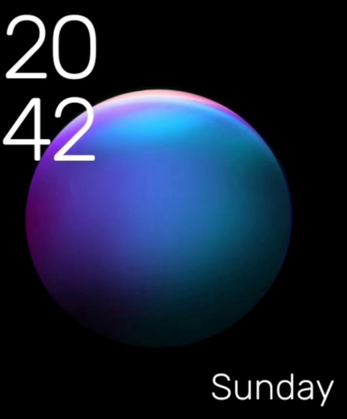 Oppo watch Face for haylou rs4