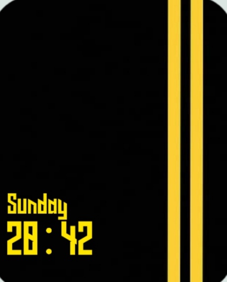 Yellow boder haylou face