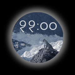 Mountain Snow Leopard