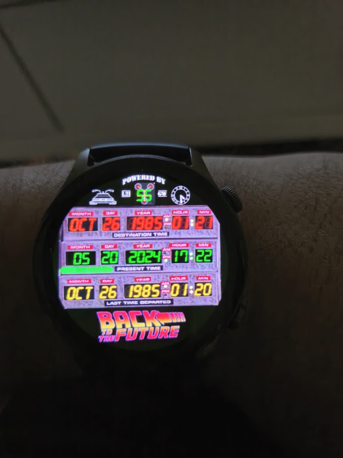 Back to the Future Watchface by DQC