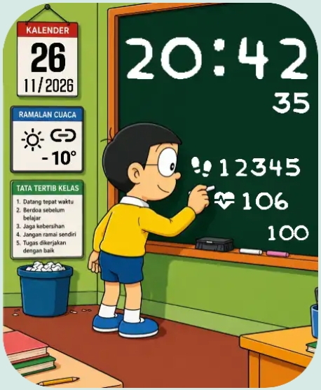 Nobita in the Classroom