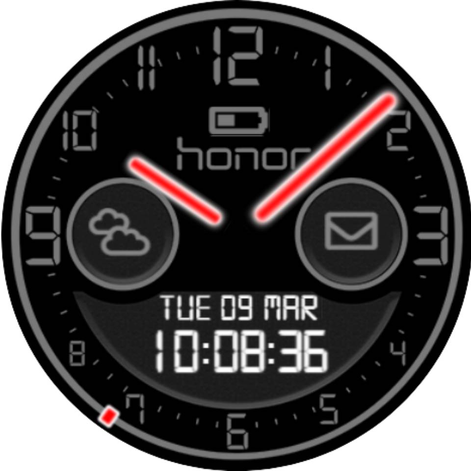 Style Zetime BlackWhite Red