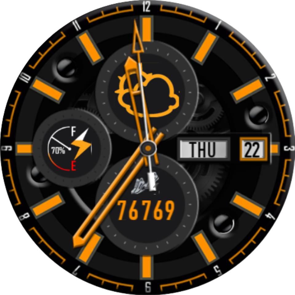 OrangeBlack SamsungStyle