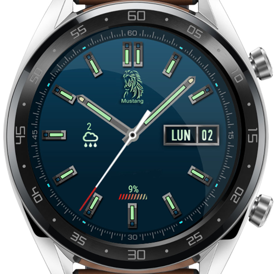 «Mustang_v1» by Roner Huawei Watch GT / GT 2 / GT 2e AmazFit, Zepp