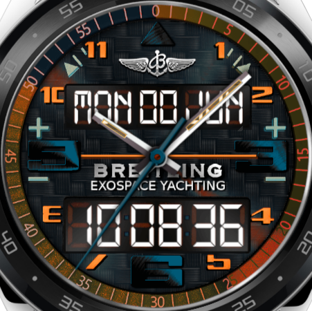 Breitling Orange&Blue, English version