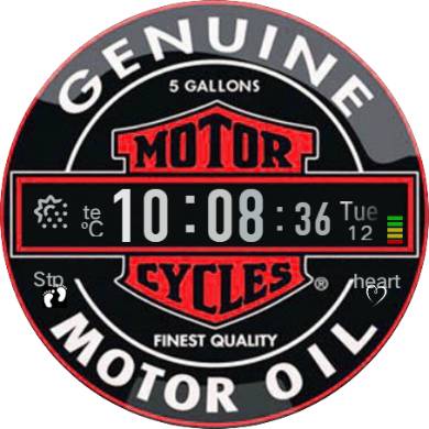 hd 5 gallon logo red