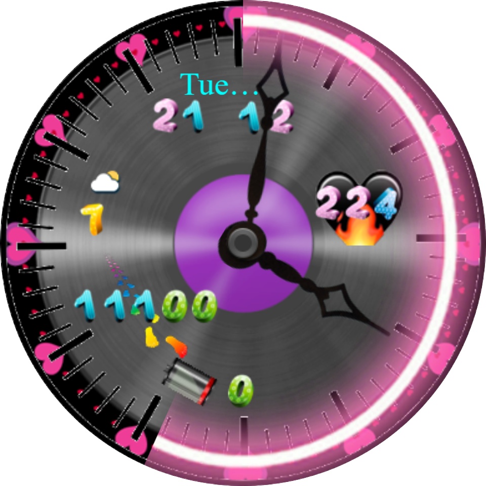 vinyl second outline