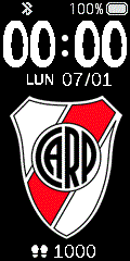 River Plate Fondo Negro 