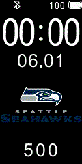 Seahawks logo with text