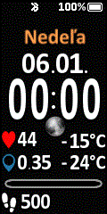 SK watch face