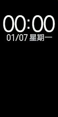 MB2 watchface for MB4 (with date)