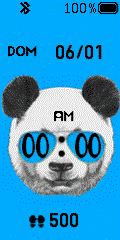 Panda watch face