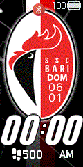 SSC Bari Black Stripes