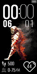 Burning Astronaut