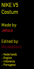 Nike V5 Adjusted and NL/ENG/INDO/PORTUG language (credit to jefoce)