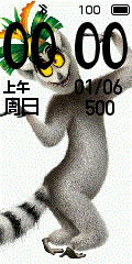 King Julien watchface