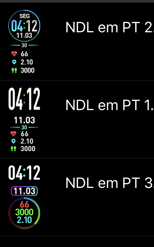 3 WF de NDL em Português