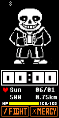 Sans animated