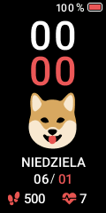 [PL] Shiba Inu v.3.0 - Steps and Heartrate