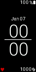Simple watch face
