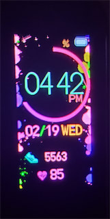 Neon Paint Pastel Splatter