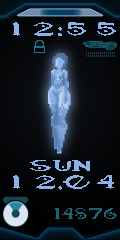 8 bit Halo Cortana