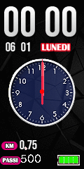 Clock Black ita