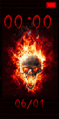 Fire Skull