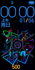 Neon Avengers teamup